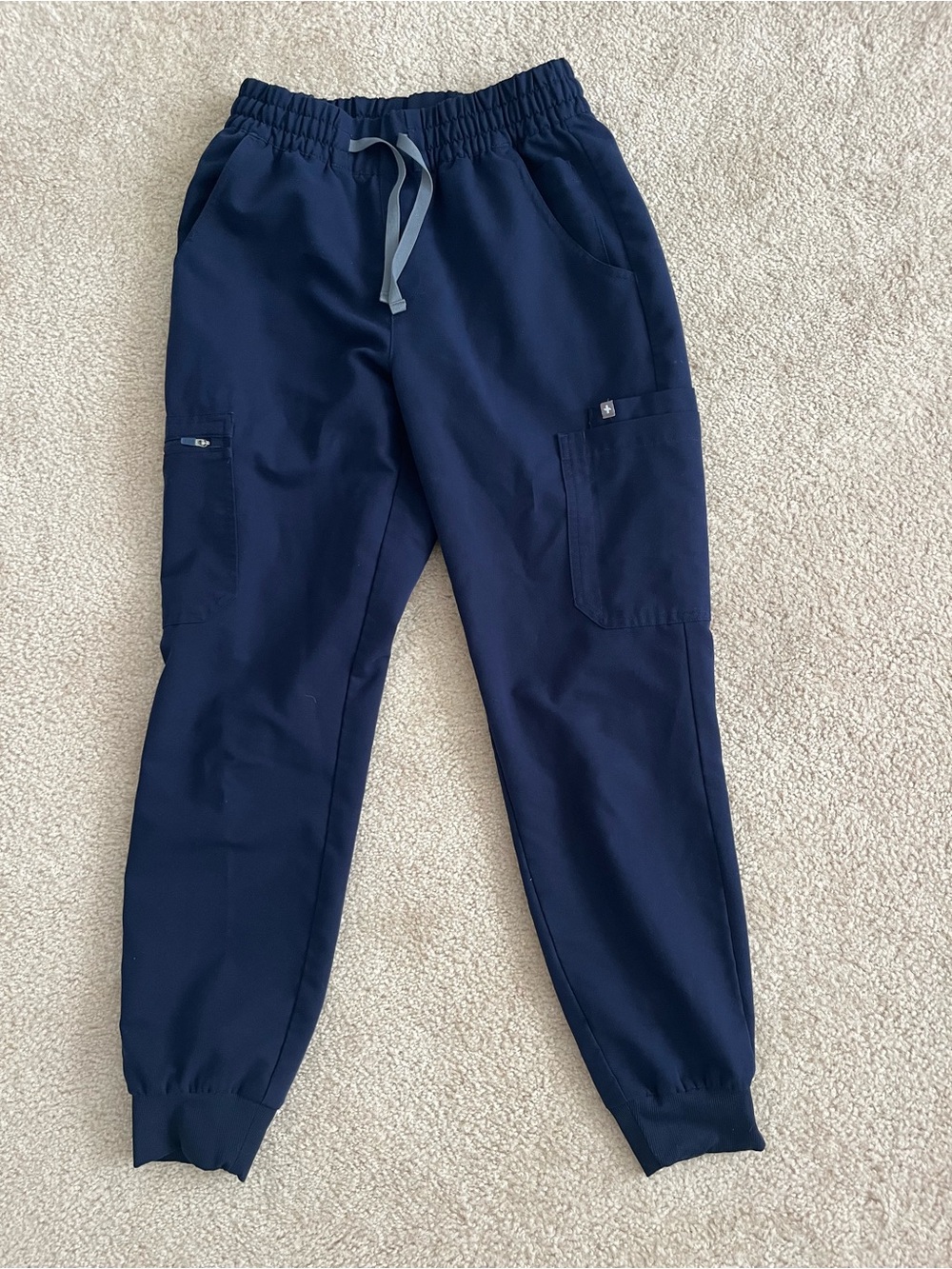 Figs women Navy Jogger Scrub pants